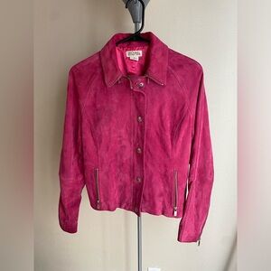 Michael Michael kors || pink suede jacket